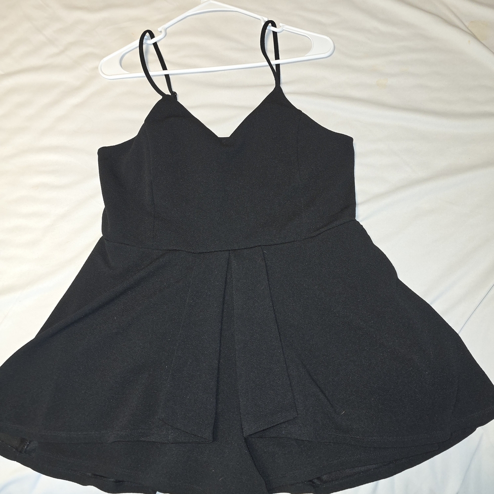 No Boundaries Black Textured Sleeveless Top